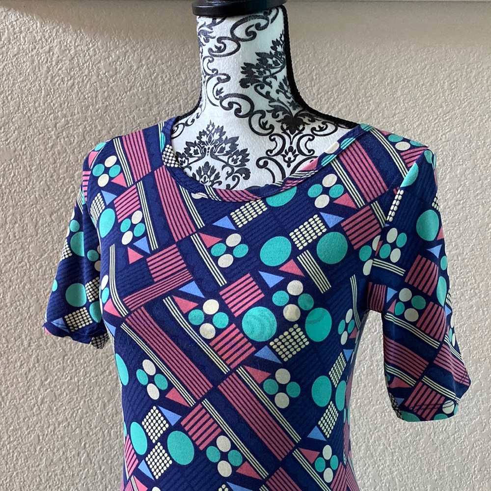 Geometric bodycon dress by LuLaRoo